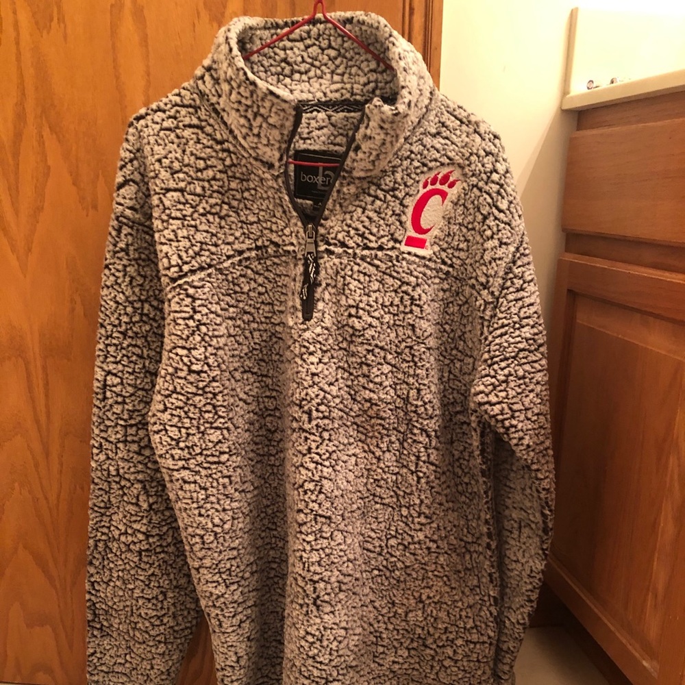 University of Cincinnati Sherpa quarter zip